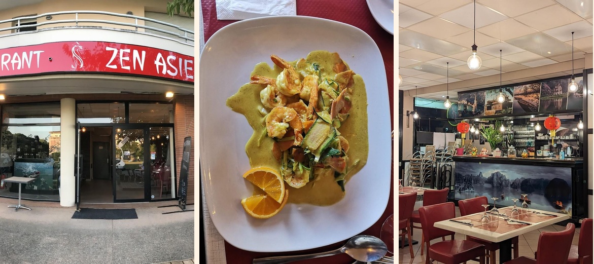 Zen Asie restaurant - Menu Image 1